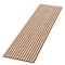 Ejoy Acoustic Vinyl Wall Cladding Siding Board, 94 x 23.6 x 0.8 ACP_LightColdOak - alternate 1